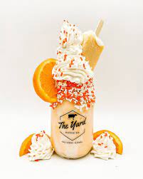 Yardmilkshakes Posted To Instagram Orange You Drooling Yet Our Dreamsicle Shake Is An Orange Creamsicle Dream Come True Orange Blossom Ice Cream In A Vanill