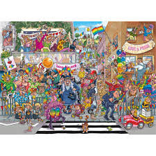 Maybe you would like to learn more about one of these? Wasgij Original 34 A Piece Of Pride 1000 Piece Jigsaw Puzzle The Works