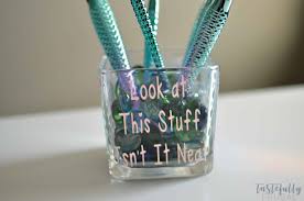 The little mermaid statue, copenhagen's popular attraction, has once targeted by vandals several times since its unveiling in 1913, the little mermaid had this time been covered in blue and white paint. Diy Mermaid Makeup Brush Holder Dollar Store Craft Tastefully Frugal