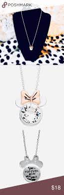 You Ll Always Be My Minnie Pendant Necklace Disney Jewelry Necklace Necklace Designs Pendant
