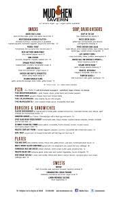Mud Hen Tavern Los Angeles California Usa Food Menu Menu Restaurant Menu Design Usa Food