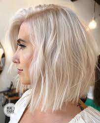 Platinum Blonde Short Hairstyle Short Blonde Hair Blonde Bob Haircut Platnium Blonde Hair