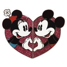 Photo enthusiasts have uploaded mickey clipart valentines for free download here! Mickey And Minnie Mouse Valentine S Day Pin Set Shopdisney