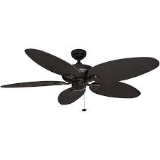 This type of fan are mounted flush to the house's ceiling; Honeywell Duval 52 In Bronze Indoor Outdoor Ceiling Fan 5 Blade In The Ceiling Fans Department At Lowes Com