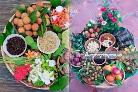 Một mâm cúng mùng 5 tháng 5 (cúng tết đoan ngọ) đầy đủ. Kkn 3raou54qjm