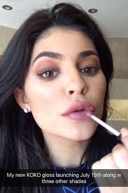 kylie jenner makeup routine snapchat