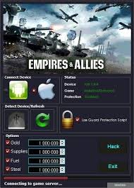 Empires Allies Hack Ios Android Cheats For Gold Supplies Fuel Steel Empires Allies Hack Hack Functions Admirably B Tool Hacks Gold Supplies Cheat Engine