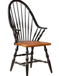The historical continuous arm windsor chair that would work well in a colonial or period style setting. High Back Windsor Arm Chair Black Hilltop Interiors
