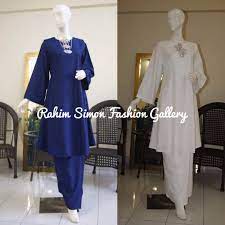It was popularised in the late 19th century by sultan abu bakar of johor. 21 Baju Kurung Labuh Melayu Riau Konsep Penting