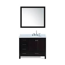 We did not find results for: Ariel Cambridge 43 Single Sink Vanity Set With Right Offset Sink And Carrara White Marble Countertop Espresso Free Shipping Modern Bathroom