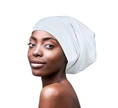 FocusCare Satin Lined Sleepcap Curly Girl Headwear Gifts for Frizzy Hair,  blue : Amazon.de: Fashion