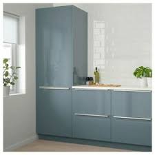 The feeling of closing a cabinet and seeing the door swing shut slowly, gently and without any risk of a sudden bang. Ikea Kallarp 18x40 Door High Gloss Grey Turquoise New In Box Ebay