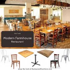 Modern Farmhouse Restaurant Furniture Design Shop The Look At Restaurant Industrial Restaurant Design Metal Restaurant Furniture Restaurant Furniture Design