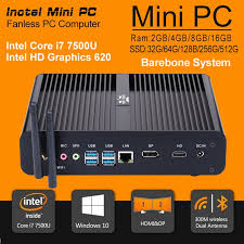 7th Generation Intel Core I7 7500u Mini Pc Windows 10 Hdmi Dp 4k Htpc Desktop Computer With Micro Pc Intel Hd Graphics 620 Htpc Desktop Computers Mini