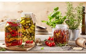 Apero En Bocaux Tomates Confites Courgettes Feta Et Poivrons Des Bocaux De Legumes Qui Se Preparent A L Avance Tomate Cerise Be