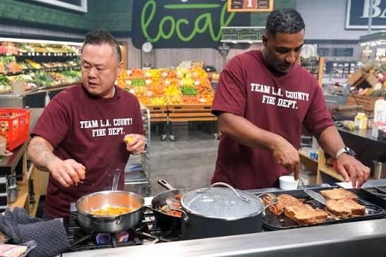 Jet Tila | Team Tila & LA County Fire are coming to compete for the win!  🔥🚒🏆 Tune in today, Wednesday, August 12 at 9PM ET/PT for an all-new  episode... | Instagram
