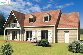 Plans et modèles de maisons en bois Plan D Architecte Pour Maison Ossature Bois Dessinenousunemaison Com