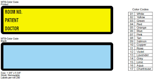 Nursing Patient Chart Labels