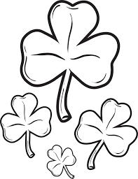 Choose the right shamrock picture, download it for free and start painting! Shamrocks Coloring Page 2 Shamrock Coloring Pages St Patricks Day Cards Flowers Coloring Pages