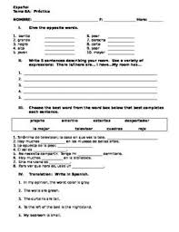 Realidades 2 capitulo 3a workbook answer key pdf; Realidades 1 6a Vocabulary Worksheet Vocabulary Worksheets Vocabulary Vocabulary Activities