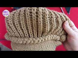 Orgu Kasket Sapka Yapimi Kolay Ve Detayli Anlatim Youtube Knitting Accessories Crochet Hat Pattern Crochet Hat With Brim