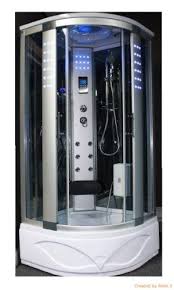 Kokss Steam Shower Enclosure 8002 A With 3kw Steam Generator Hydro Massage Tub 6 Body Massage Jets Shower Cabin Steam Shower Cabin Steam Shower Enclosure