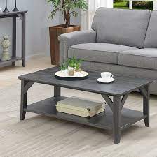 Luring with a distressed weathered gray finish and square baluster legs set on a broad lower shelf for great presence, the johnelle coffee table is sure to make your homestead feel that much more like home. Gracie Oaks Obregon Coffee Table Reviews Wayfair