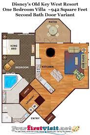 Disney old key west 2 bedroom villa layout. Photo Tour Of The Living Dining Kitchen Space In One And Two Bedroom Villas At Disney S Old Key West Resort Yourfirstvisit Net