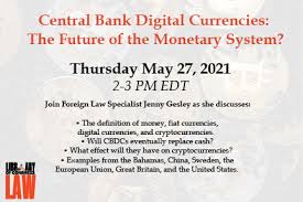 This joint report by the committee on payments and market · cbdc is potentially a new form of digital central bank money that can be distinguished from reserves or settlement balances held by commercial banks at. Join Us For Our Upcoming Webinar Central Bank Digital Currencies The Future Of The Monetary System In Custodia Legis Law Librarians Of Congress