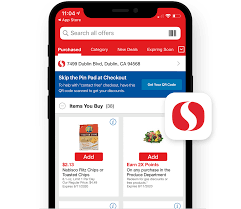 Each 100 points earned is converted into one reward. Mobile Apps Safeway