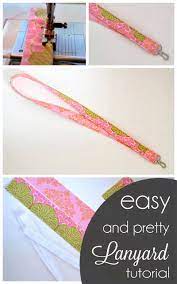 We used an additional 20 inches of 550 paracord and a cord stop for the combo cinch top/wrist lanyard. Pretty Double Sided Lanyard Tutorial Sewcanshe Free Sewing Patterns Tutorials