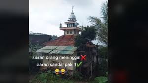 Hari ini terlebih baik daripada besok. Viral Siaran Masjid Sandal Pak Rt Hilang Publik Besok Giliran Istri Pak Berita Hits