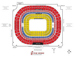 dome seating diagram explore st louis