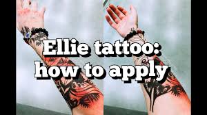 Image result for ellie's tattoo the last of us. Ellie Cosplay Tattoo The Last Of Us Part Ii How To Apply Youtube