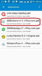 As mentioned it only works with gbwhatsapp, so. Download Install Gbstickers Packs Gbstickers Maker And Gbwhatsapp Cleaner Opentech Info