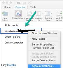 Open outlook, then click tools > accounts. How To Refresh Your Outlook Email Inbox Automatically Easytweaks Com