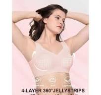 Jelly Wireless Bra Seamless Push Up Full Coverage Supportive ...