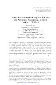 pdf gifted and maladjusted implicit