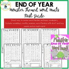 Save answer key as word document. End Of Year Summer Vacation Word Search Worksheets Teaching Resources Tpt