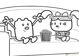Coloring pages will bring best printable coloring pages to you and your kids. Wow Wow Wubbzy Coloring Pages Print For Free
