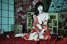 茶一 Chaichi on X: 展示でお会いした和装の似合う顔立ちの六花ましろさん。 写真 茶一 t.coaYWIqBIFIh   X