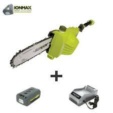 See why this pole saw is the acknowledged bestseller in its niche. Sun Joe 40v 8 Telescoping Pole Chain Saw Ion8ps2 For Sale Online Ebay