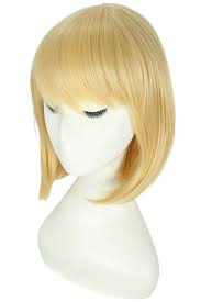 Blond ombre blonde wig curly blonde cosplay hair cosplay wigs anime cosplay costume ombre hair has been doing the rounds for a while now, so why not mix things up and try the latest. Attack On Titan Armin Arlart Cosplay Wig Women Short Blonde Hair Short Blonde Hair Cosplay Wigs Short Blonde