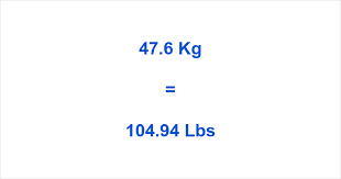 47 6 Kg To Lbs 47 6 Kilograms To Pounds 47 6 Kilos In Pounds