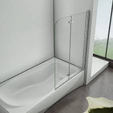 Questo al fine di consentire agli istallatori di compiere in tempi brevi la sostituzione della vasca con il box doccia lisa. Box Doccia Cristallo 6mm Parete Da Vasca Movibile 100x140cm Parete Da Vascatrasparente 180 Gradi Attrezzature Per Bagni Casa E Cucina Bepco Ee