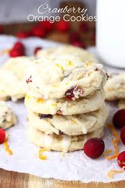 Cranberry Orange Cookies Recipe Orange Cookies Cookie Recipes Cranberry Recipes