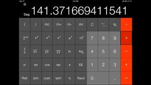 Calculator Free For Ipad And Iphone Ios 7 Flat Design Iphone Ios 7 Calculator App Ipad