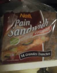 Pain De Mie Complet Netto 550 G