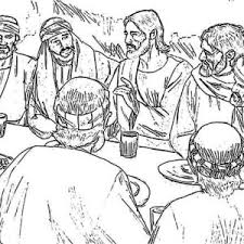 Includes worksheets, coloring pages, crafts and more. Jesus And Apostles In The Last Supper Coloring Page Kids Play Color
