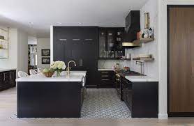 14 Amazing Color Schemes For Kitchens With Dark Cabinets Kitchen Cabinet Color Schemes Kitchen Design Black Kitchens